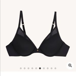 Thirdlove mesh plunge bra 34B 1/2